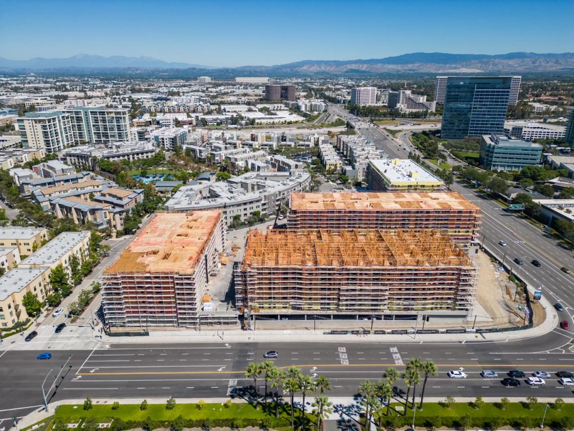 Central Park West Development Takes Shape In The Irvine Business 